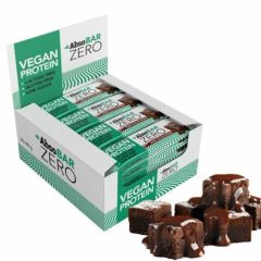   AbsoBar Zero - Dupla csokoládés brownie, vegán fehérje szelet - 24 x 40 g / 24 db