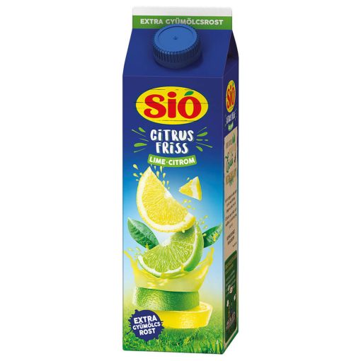 Sió Citrusfriss Lime-Citrom ital gyümölcshússal - 1 liter